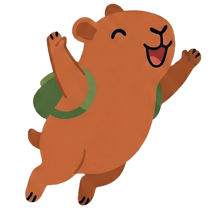 UIMO mascot excited about voice memories